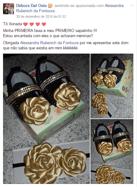 Blog Coisa de Familia - Curso Sapatinhos Para Bebê